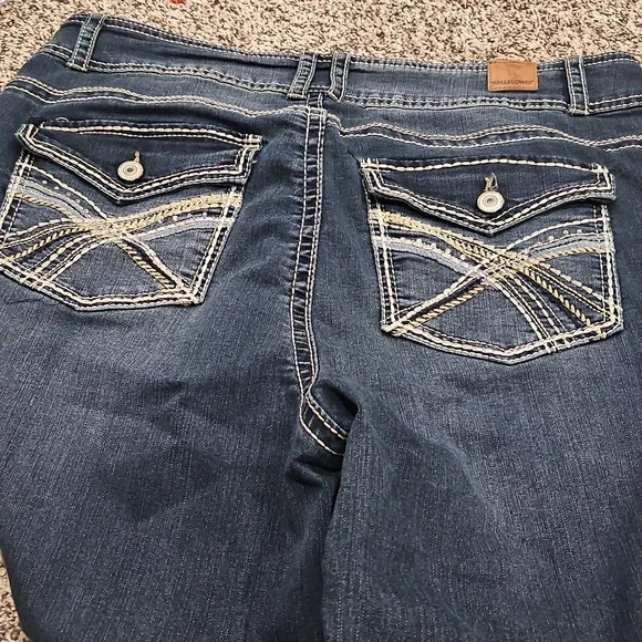 Wildflowers Women's Blue Jeans Size 18 Long - Picture 9 of 12